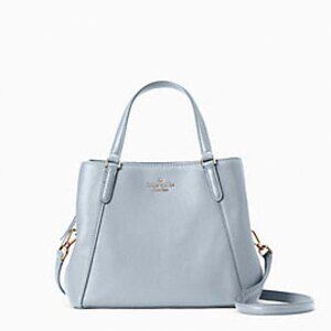 Kate Spade jackson medium triple compartment satchel Frosted Blue